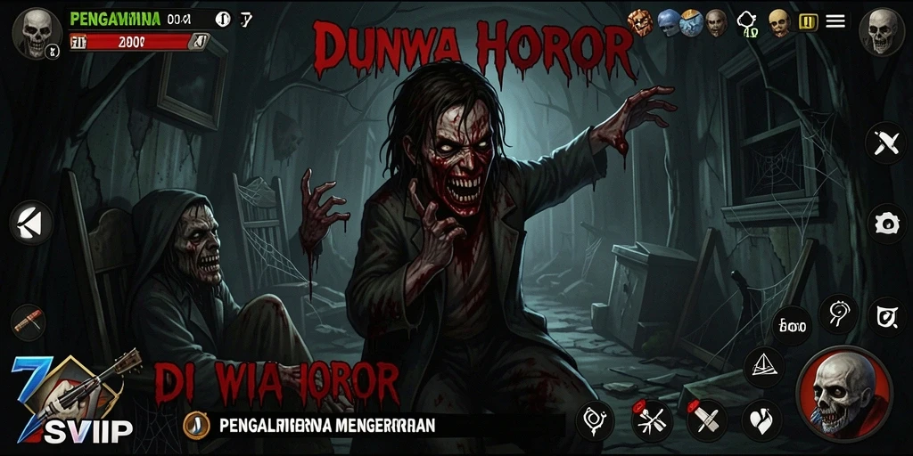 Gameplay menegangkan dengan atmosfer horor yang mendalam.