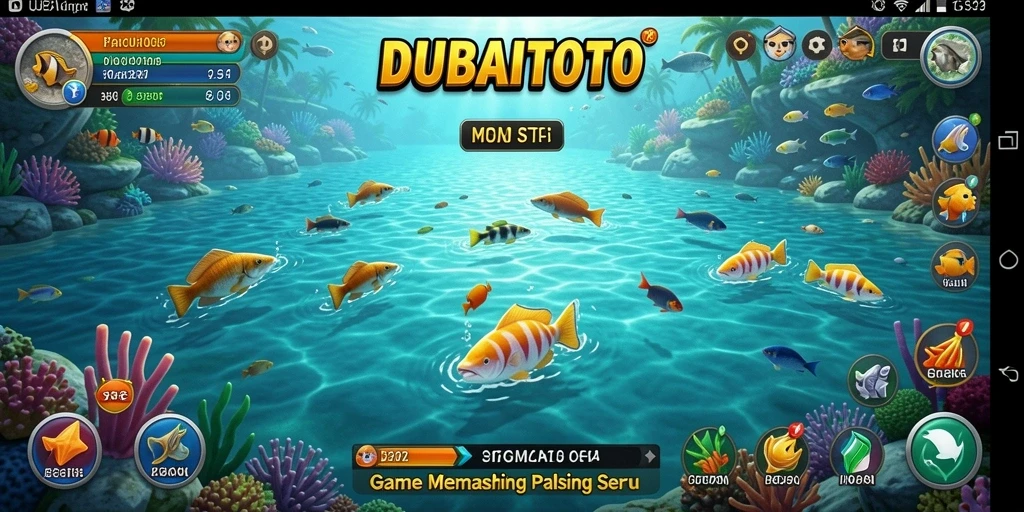Gameplay DUBAITOTO yang menghadirkan pengalaman memancing yang mendebarkan.