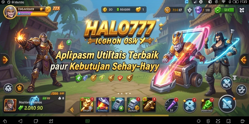 Screenshot HALO777 yang menampilkan antarmuka pengguna yang sederhana dan efektif.