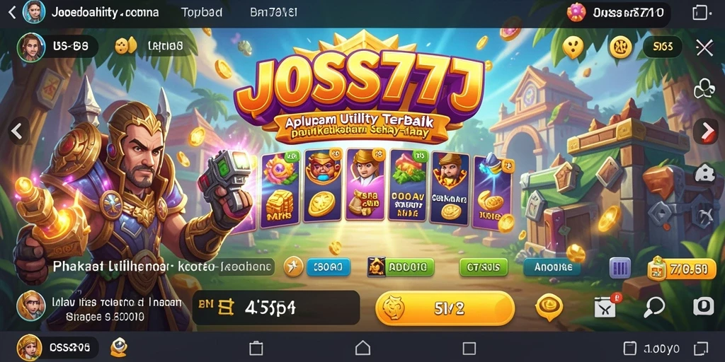 Tampilan antarmuka JOSS777 yang intuitif dan menarik.
