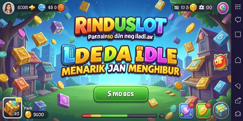 Tampilan menarik dari gameplay RINDUSLOT yang penuh warna.