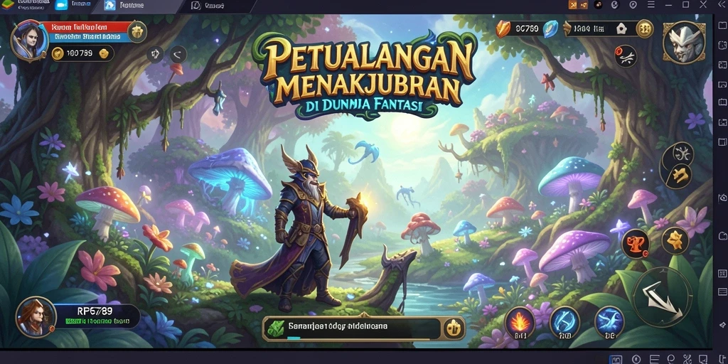 Gameplay RPG yang menakjubkan dengan grafis indah.
