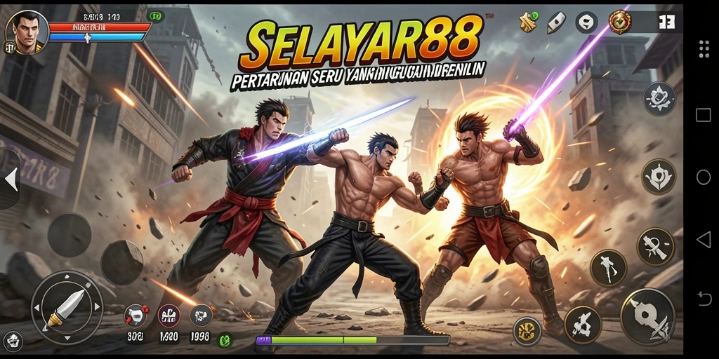 Grafis menarik dan aksi mendebarkan dalam gameplay SELAYAR88.