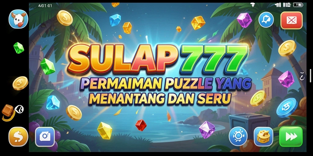 Screenshot gameplay SULAP777 menampilkan susunan puzzle yang seru dan menarik.
